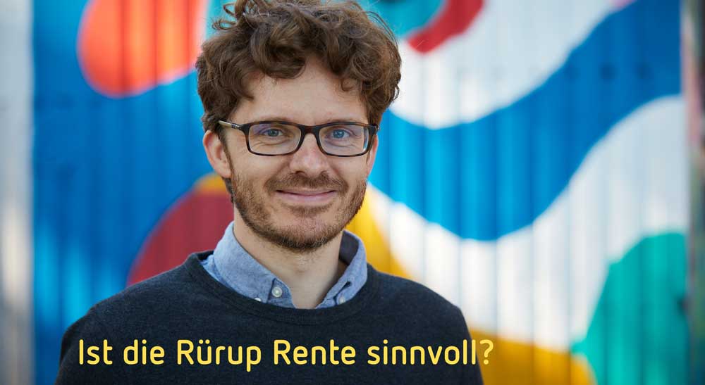 Ist die Rürup Rente sinnvoll?